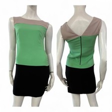 DENNY ROSE Vestito abito verde