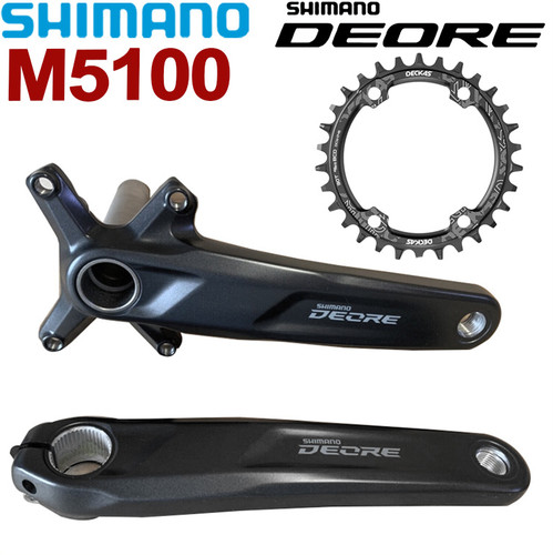 Guarnitura shimano deore m5100 - deore,