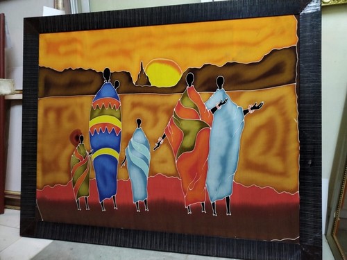 Quadro con dipinto - quadro,