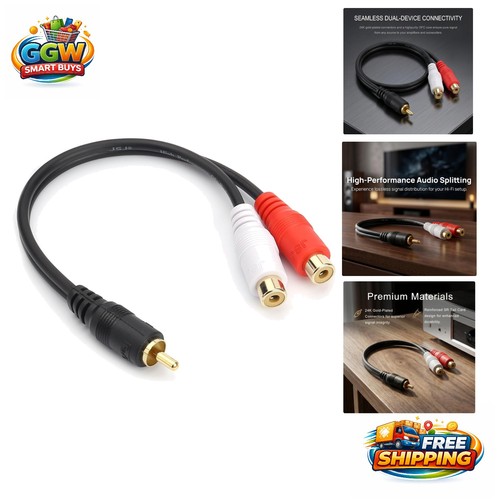 Adattatore rca placcato oro - rca,