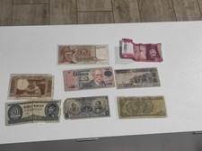 Lotto 9 Banconote Mondiali