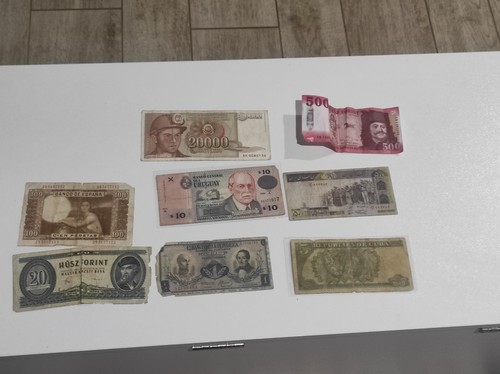 Lotto banconote mondiali - lotto, 9