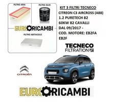 TAGLIANDO 3 FILTRI TECNECO