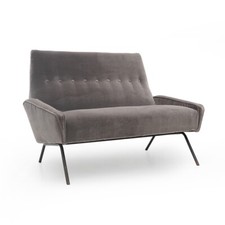 Velvet 2 Seater Sofa by Felice