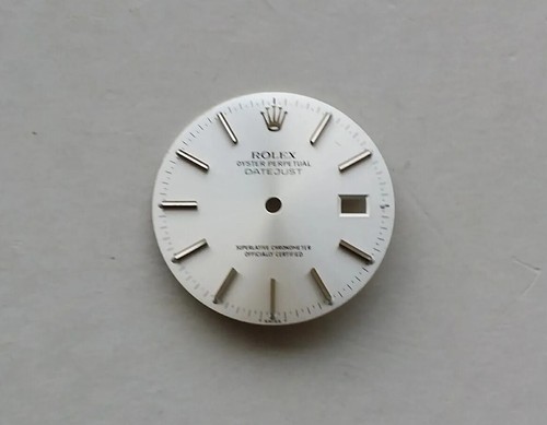 Rolex silver dial for - dial, "t"
