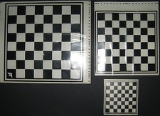 SCACCHIERA DAMA NERO E