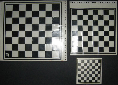 Scacchiera dama nero - dama, e