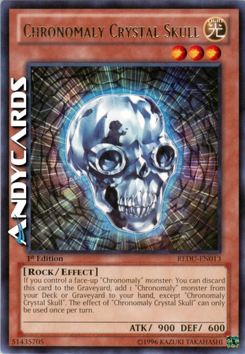 Chronomaly crystal skull - crystal,