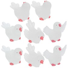 8 Pezzi Mini Piccioni Acquario