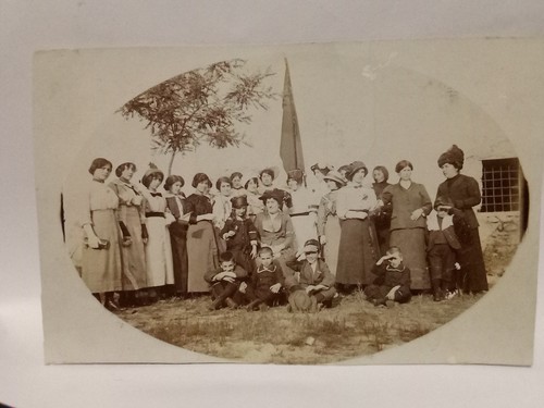 Foto cartolina 1915 comitato - cartolina,
