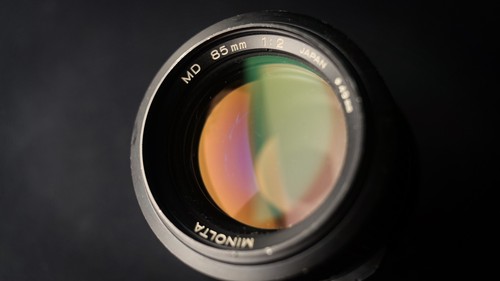 Minolta rokkor mm f2 - 85,