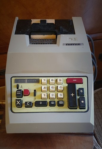 Cassa calcolatrice olivetti - cassa,