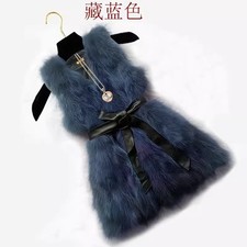 Luxury Women's Fox Fur Vest