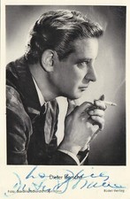 Dieter borsche autografo - borsche,