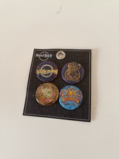 Lotto 4 spille pins Hard Rock