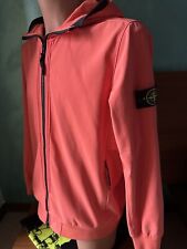 Stone Island Felpa Giacca Color Corallo Light Soft Shell-r  Taglia XL