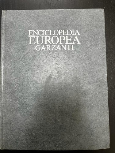 Enciclopedia europea garzanti - enciclopedia,