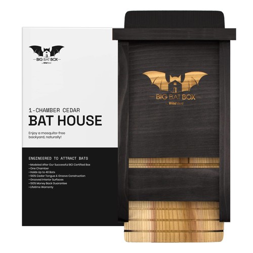 Wildyard bat box esterno in - bat,