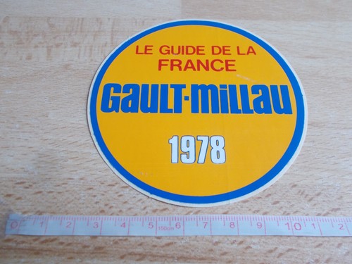 Autocollant guide gault millau - autocollant, gault-millau