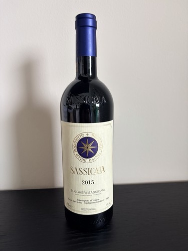 Sassicaia 2015 - sassicaia,