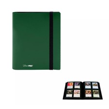 Album Raccoglitore Ultra Pro Binder 4 Tasche Forest Green - Magic Pokemon 