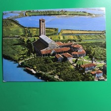 TORCELLO VEDUTA AEREA - CARTOLINA A COLORI USATA VIAGGIATA 