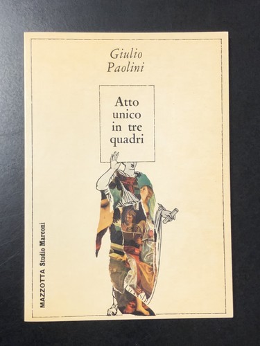 Giulio paolini atto unico in - atto,