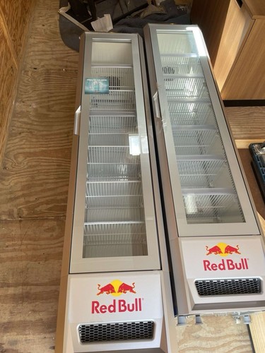 Red bull fridge high quality - red, high-quality