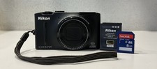Nikon Coolpix S8100 Fotocamera Digitale Nera 12.1 MP 10x Zoom Full HD Funzionant
