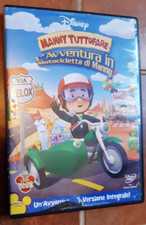 MANNY TUTTOFARE L'AVVENTURA IN MOTOCICLETTA DI MANNY - DVD ORIGINALE