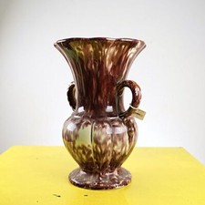 vaso in ceramica smaltata