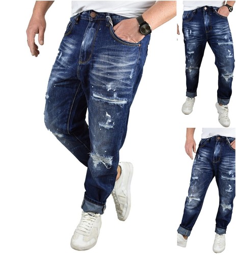Jeans uomo strappati pantaloni - uomo,