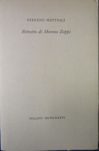 Ritratto moreno zoppi - ritratto,