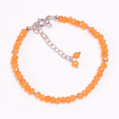 Bracciale corniola naturale - bracciale,