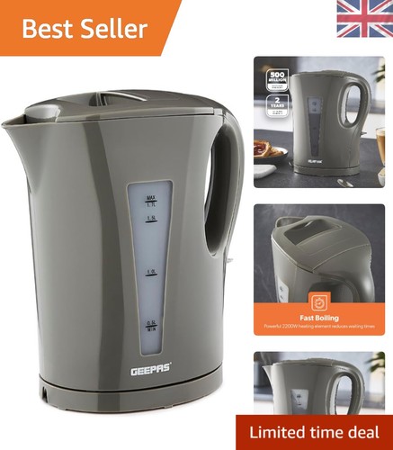 Bollitore elettrico grigio - bollitore,