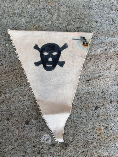 Ww2 german mine warning - ww2,