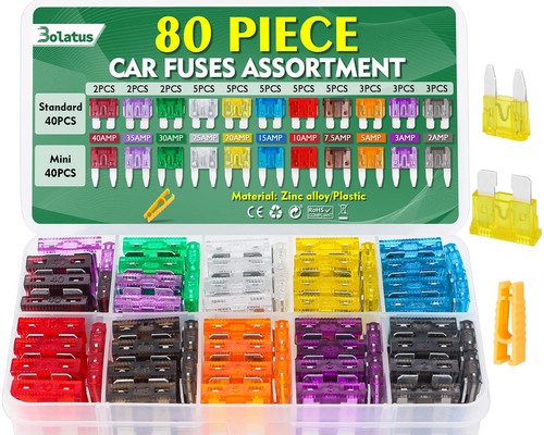 Bolatus 80pcs kit fusibili - 80pcs,