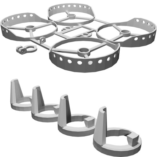 Telaio micro drone - micro, motori
