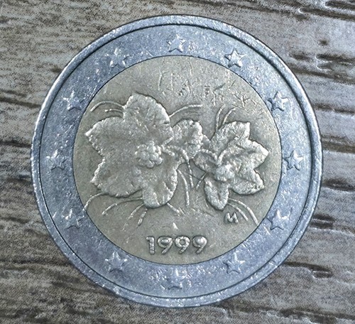 Moneta euro finlandia - moneta,