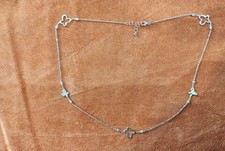 Collana girocollo farfalle - collana,