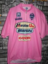 Vintage Cycling Jersey Maglia Ciclismo bici Mercatone1  Bianchi Pantani '90s