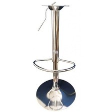 RICAMBI SGABELLO BASE STRUTTURA CROMATA ALZABILE H54/75 CON PISTONE A GAS