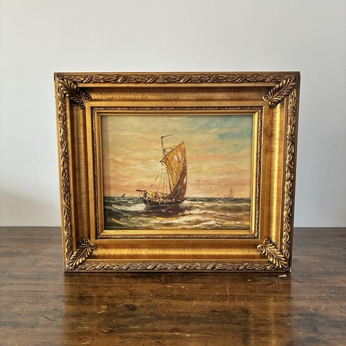 Quadro marino olio pannello - quadro, su