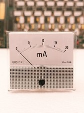 amperometro analogico 20mA DC