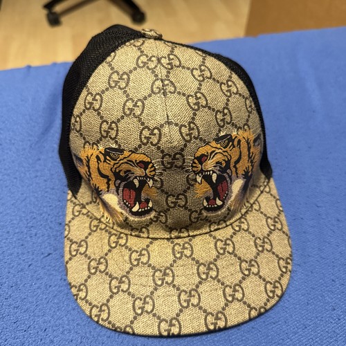 Gucci tiger cap cappellino - cappellino, due