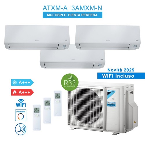 Daikin 3amxm52n atxm25a - 2x, +