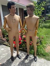 Uomo Manichino Antico Originale Biondi Manichini Stupendo