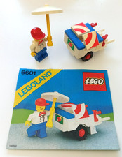 LEGO 6601 ICE CREAM CART 1985