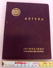 MK   manuale uso e manutenzione e catalogo ricambi originale 1932 Lancia Artena