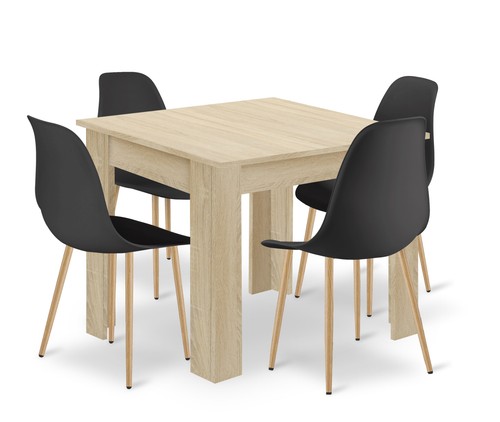 Set tavolo 80x80cm in - set:,